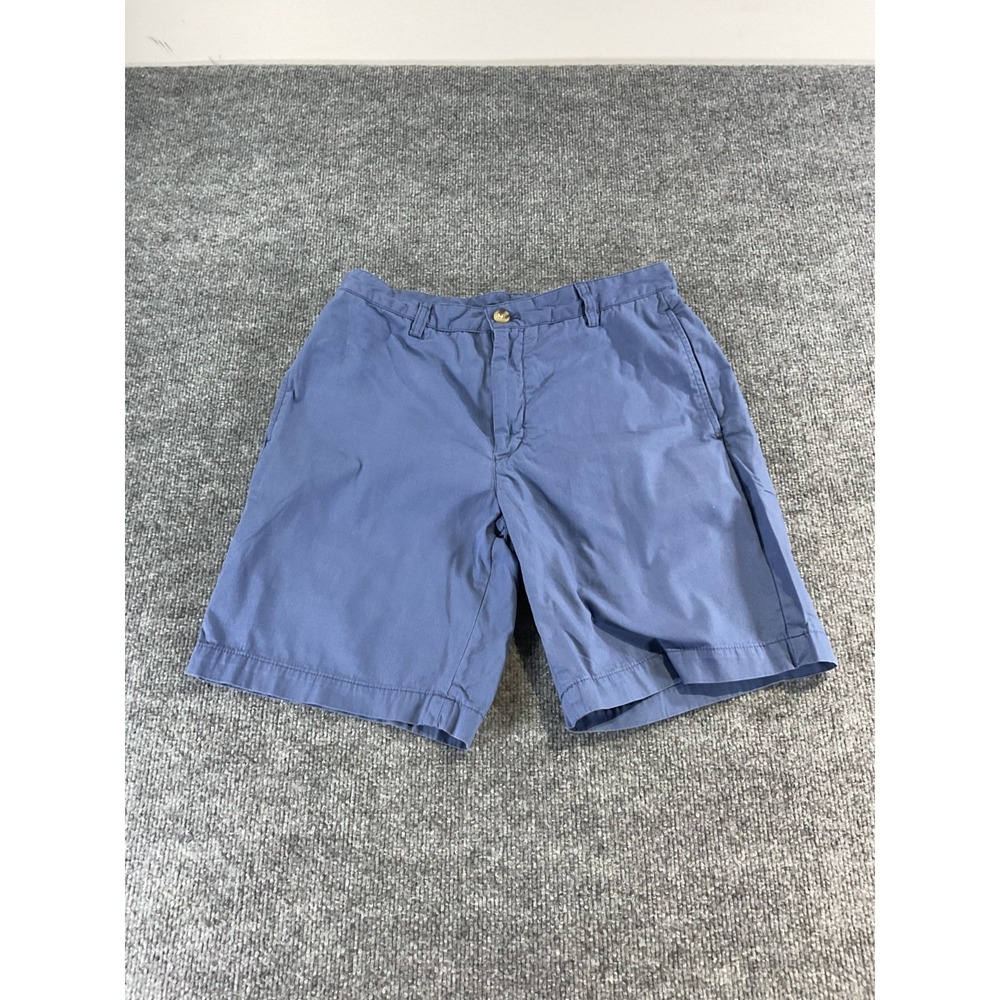 Vineyard Vines Men's Chino Shorts Size 30 Blue Casual Preppy Golf Summer Flat Fr